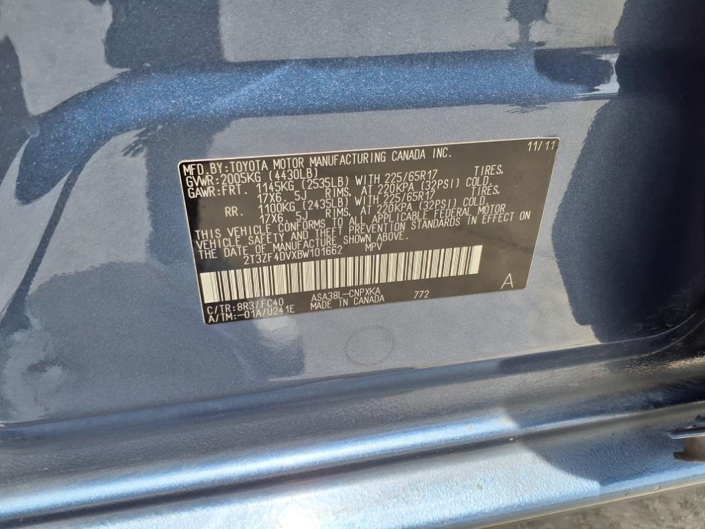 2011 Toyota RAV4 Base 21