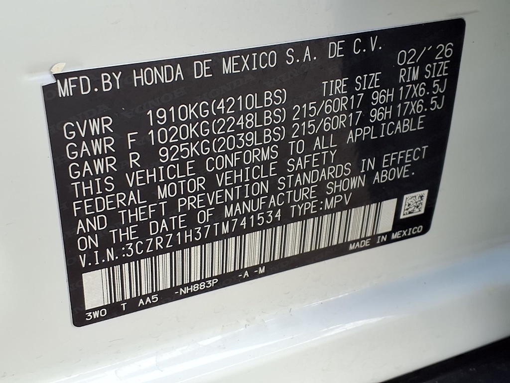 Thumbnail: 2026 Honda HR-V - 19