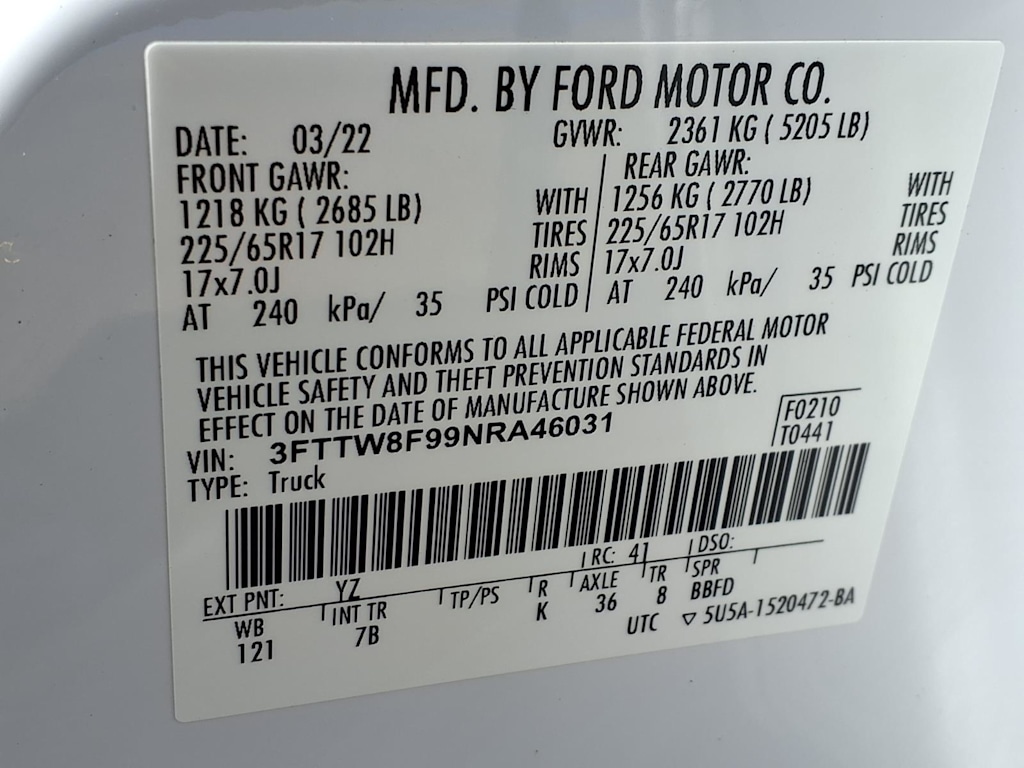 Thumbnail: 2022 Ford Maverick - 19