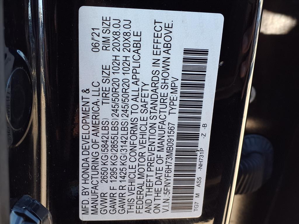 Thumbnail: 2021 Honda Pilot - 17