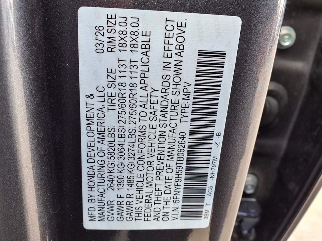 Thumbnail: 2026 Honda Passport - 18