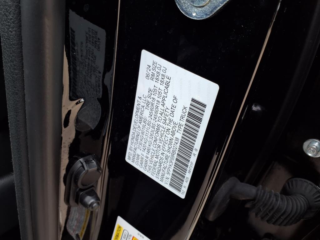 2024 Honda Ridgeline TrailSport 20