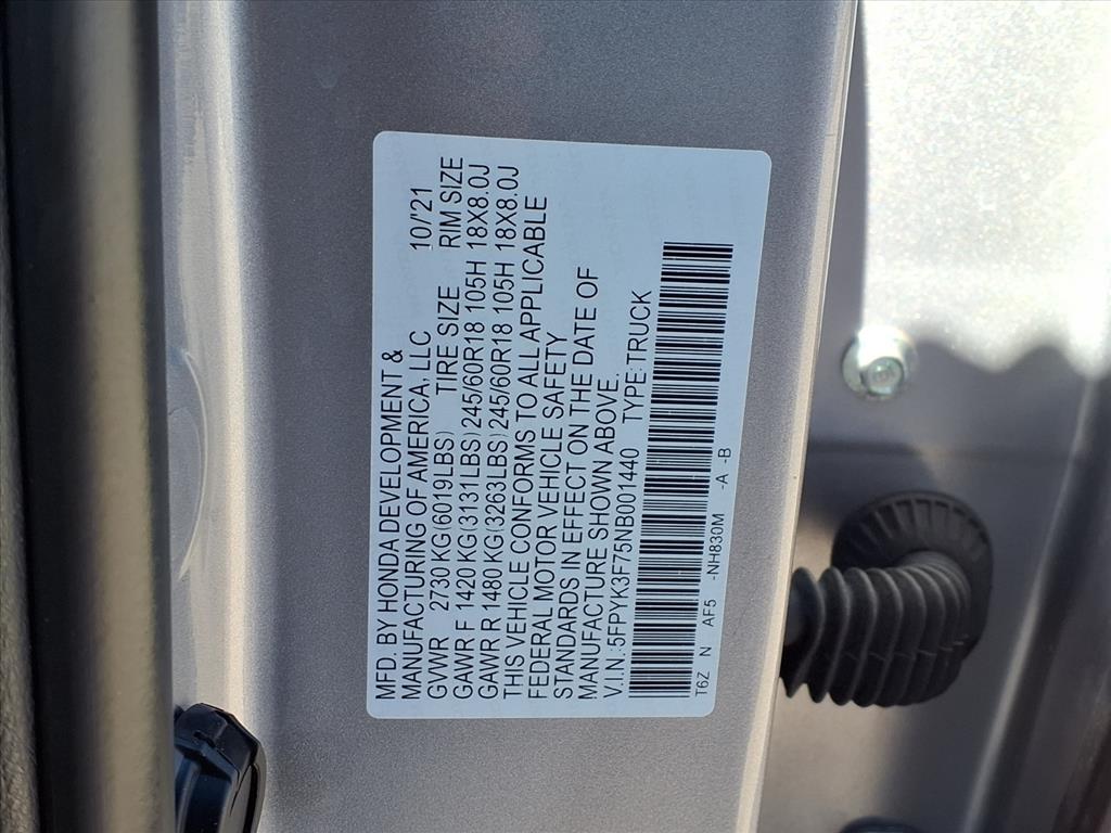 Thumbnail: 2022 Honda Ridgeline - 19