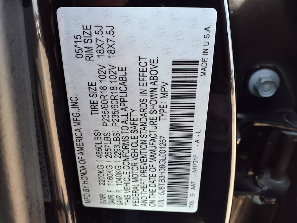 Thumbnail: 2016 Acura RDX - 16