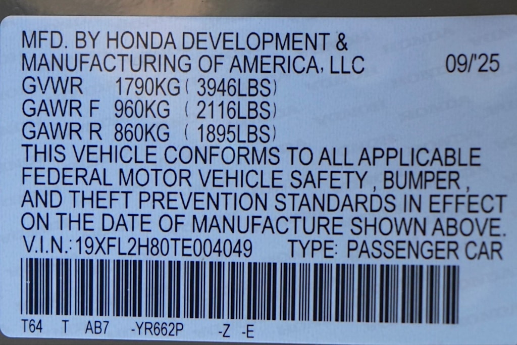 Thumbnail: 2026 Honda Civic - 20