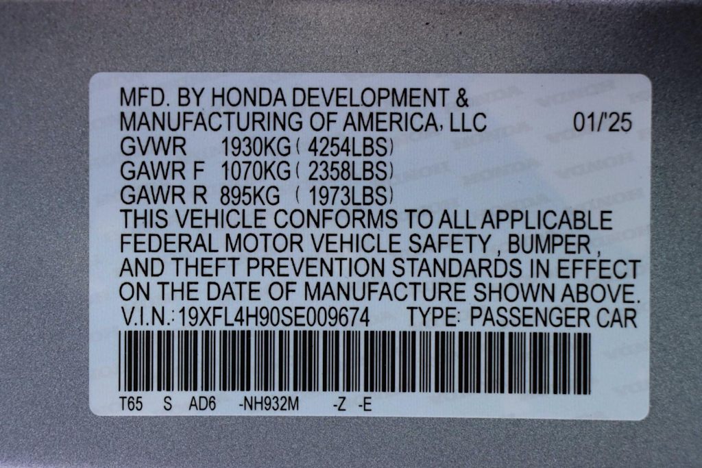 2025 Honda Civic Sport Touring 20