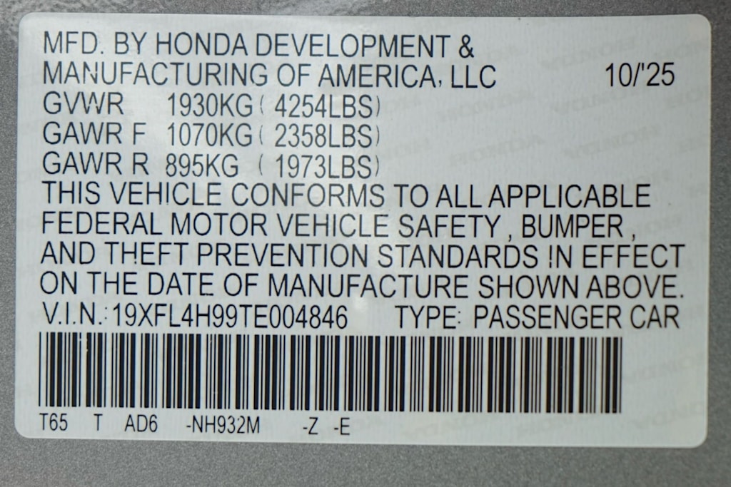 Thumbnail: 2026 Honda Civic - 30