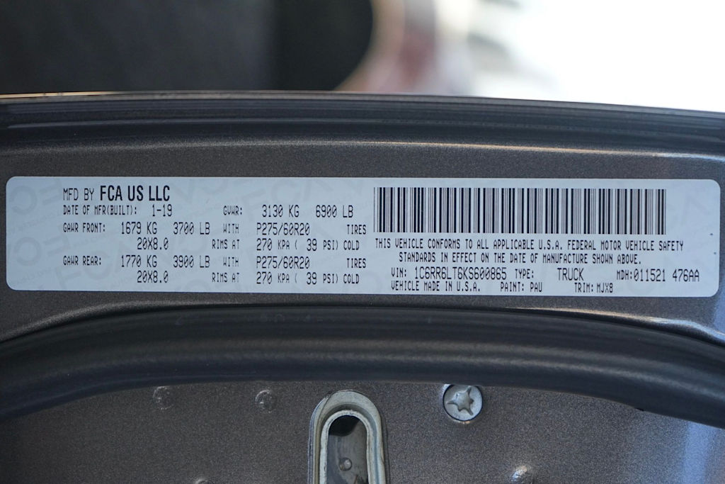 Thumbnail: 2019 RAM 1500 - 19