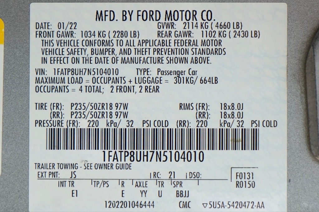 Thumbnail: 2022 Ford Mustang - 30