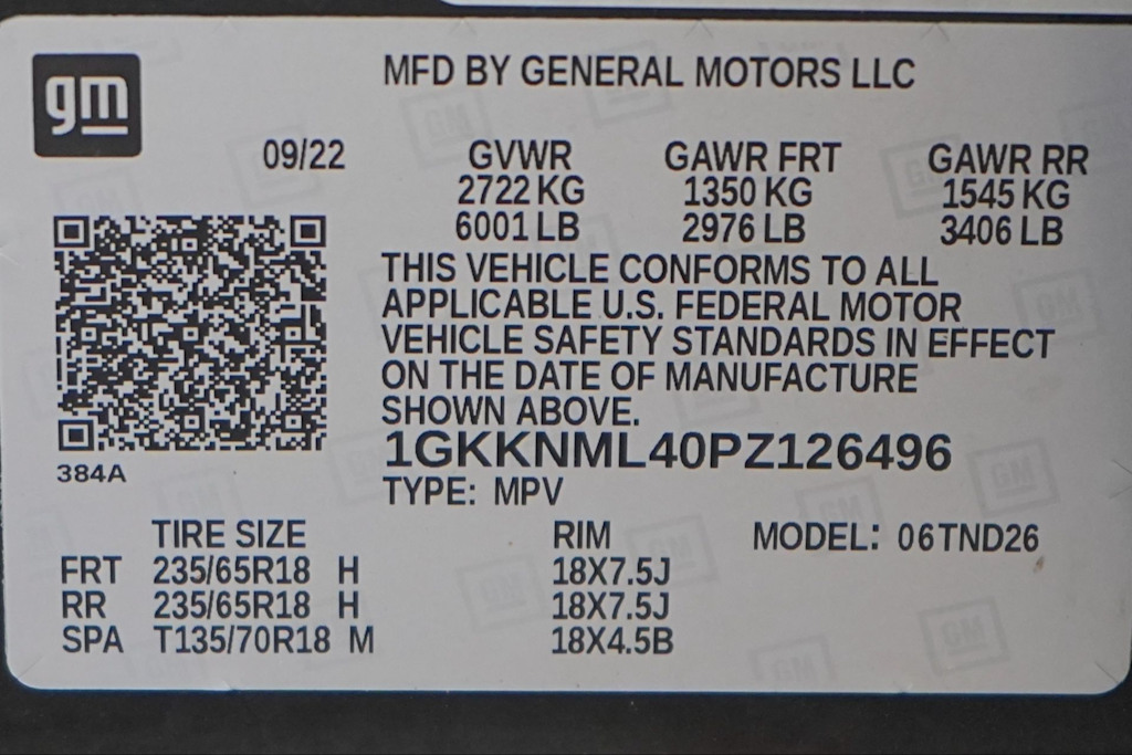 Thumbnail: 2023 GMC Acadia - 30