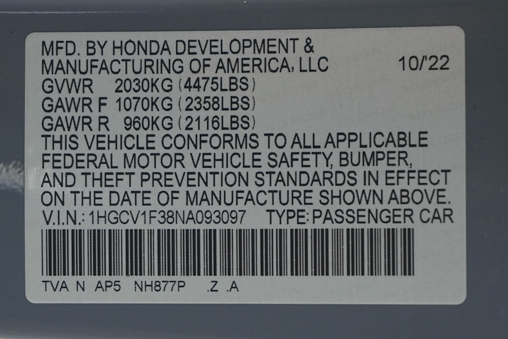 Thumbnail: 2022 Honda Accord - 19
