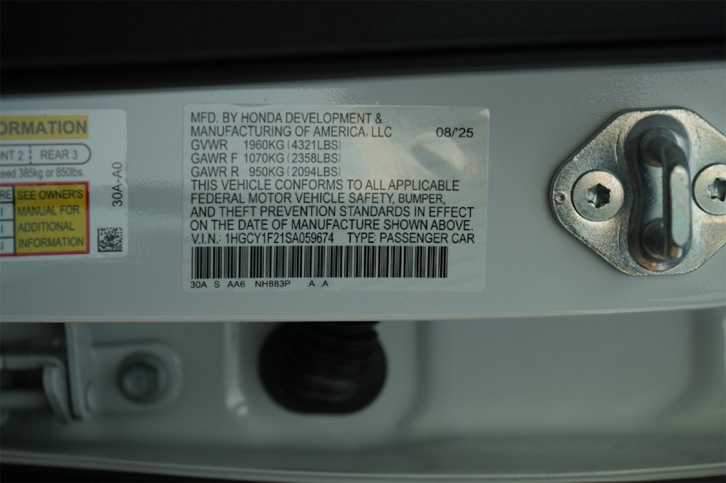 Thumbnail: 2025 Honda Accord - 17