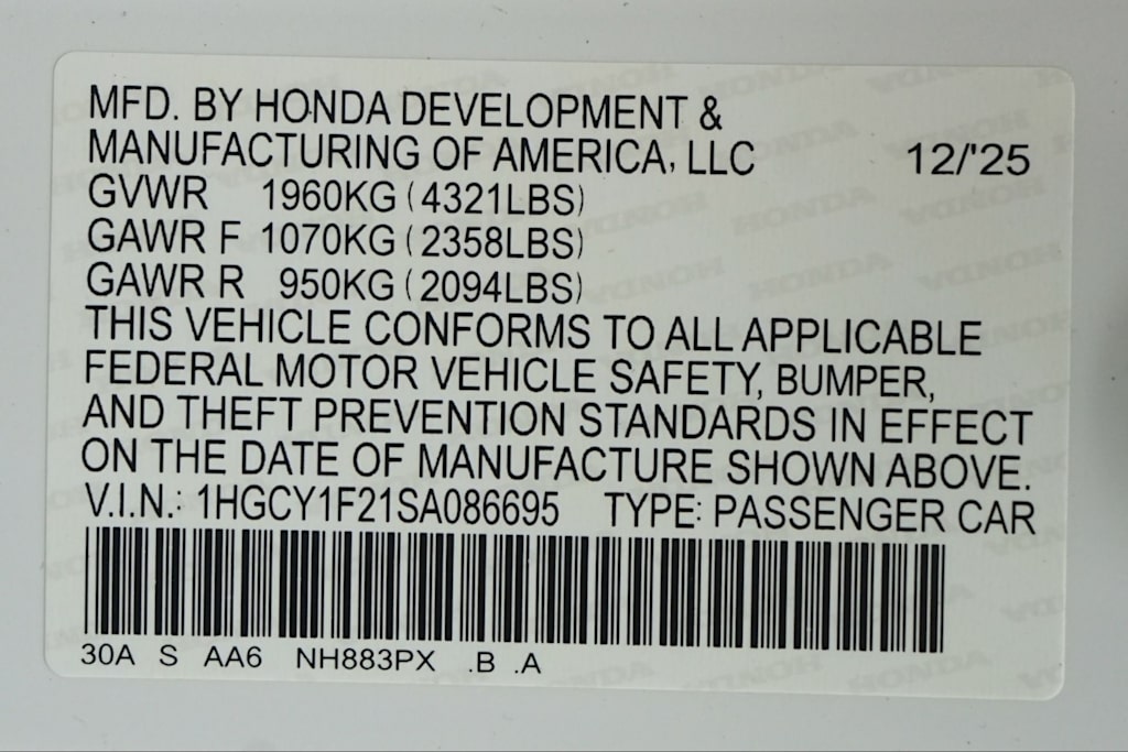 Thumbnail: 2025 Honda Accord - 20