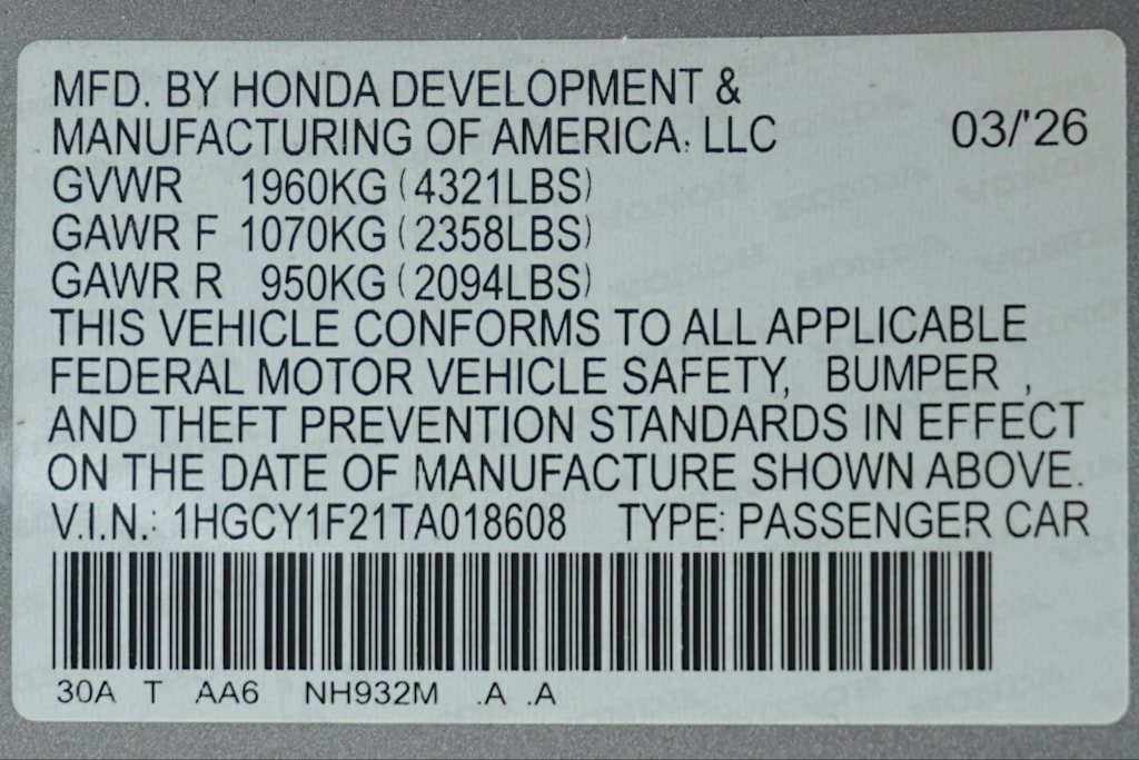 Thumbnail: 2026 Honda Accord - 30
