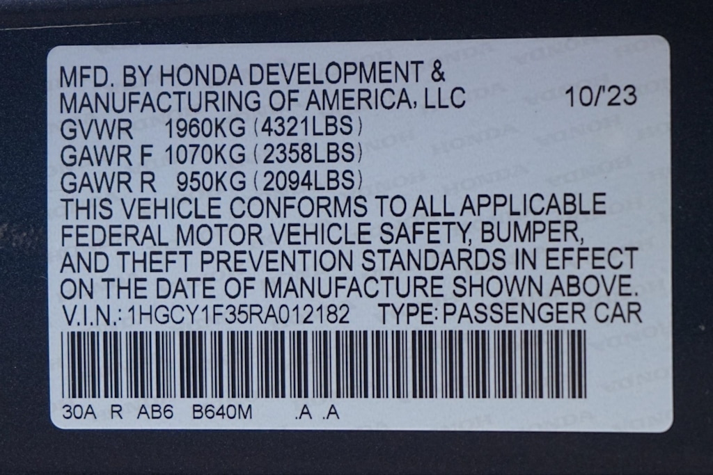 Thumbnail: 2024 Honda Accord - 30