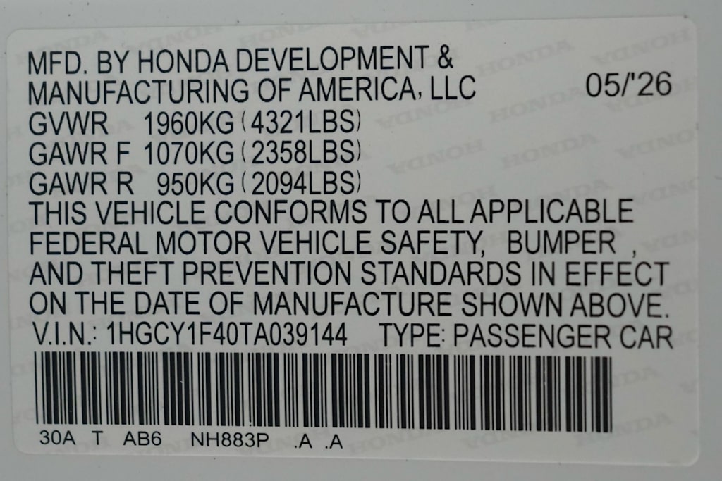 Thumbnail: 2026 Honda Accord - 20