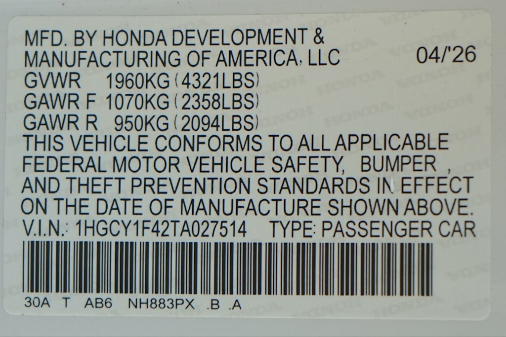 Thumbnail: 2026 Honda Accord - 30