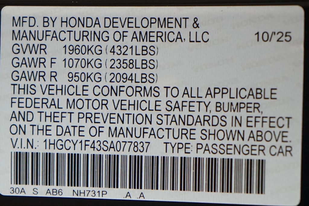 Thumbnail: 2025 Honda Accord - 30