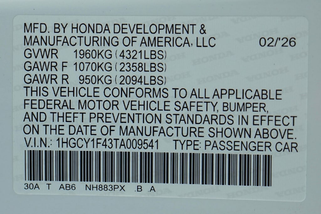 Thumbnail: 2026 Honda Accord - 20