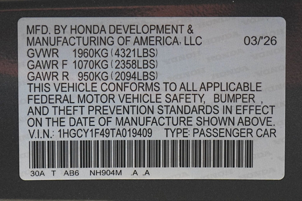 Thumbnail: 2026 Honda Accord - 20