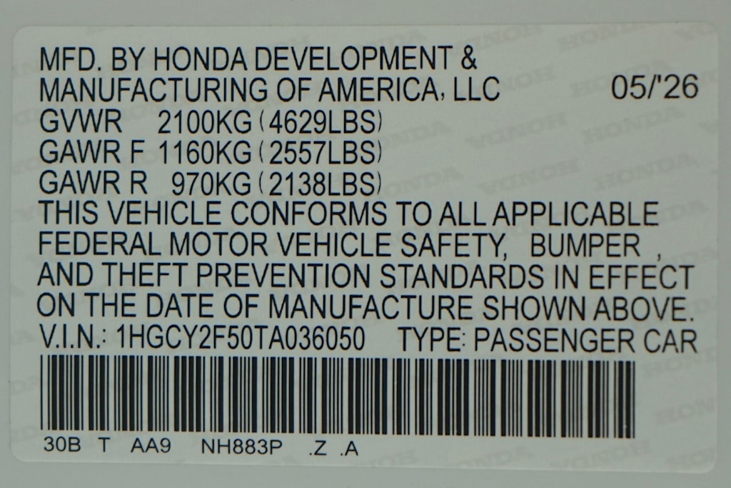 Thumbnail: 2026 Honda Accord - 20