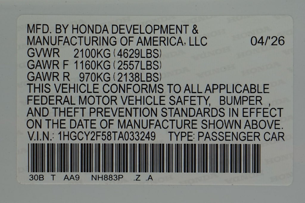 Thumbnail: 2026 Honda Accord - 20
