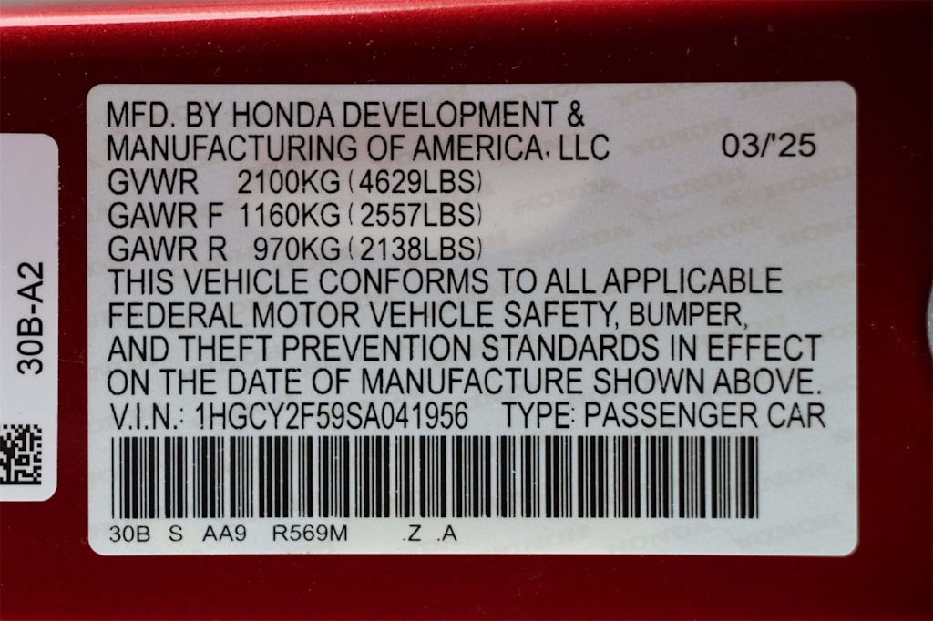 Thumbnail: 2025 Honda Accord - 21