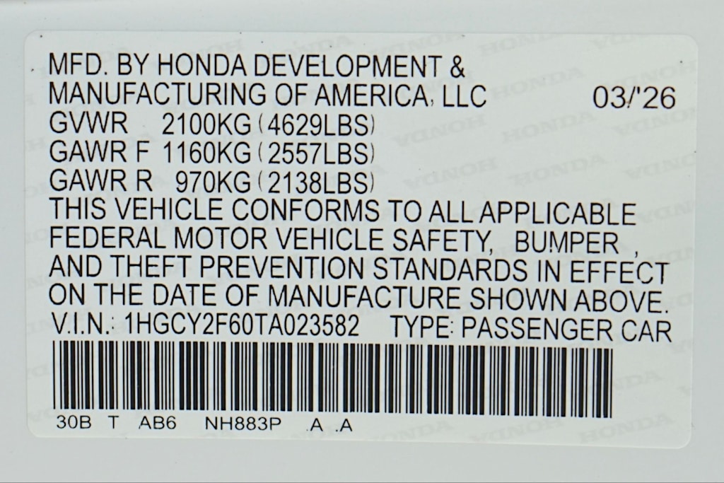 Thumbnail: 2026 Honda Accord - 20