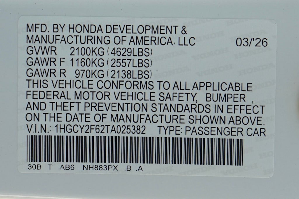Thumbnail: 2026 Honda Accord - 20