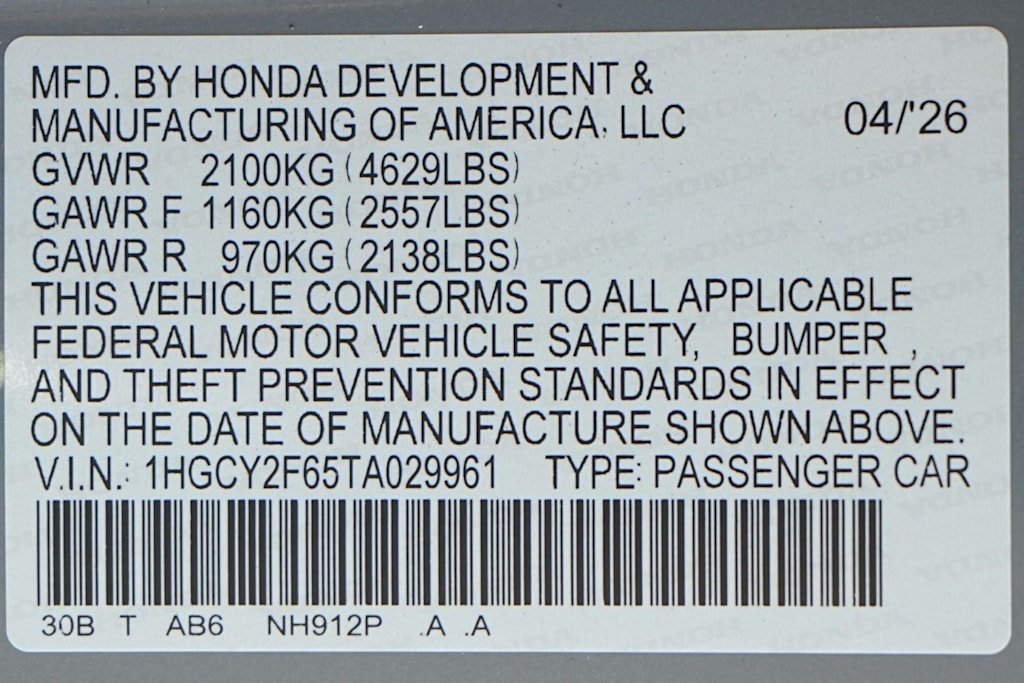 Thumbnail: 2026 Honda Accord - 19