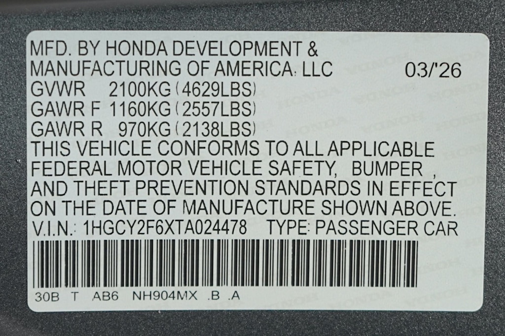 Thumbnail: 2026 Honda Accord - 20