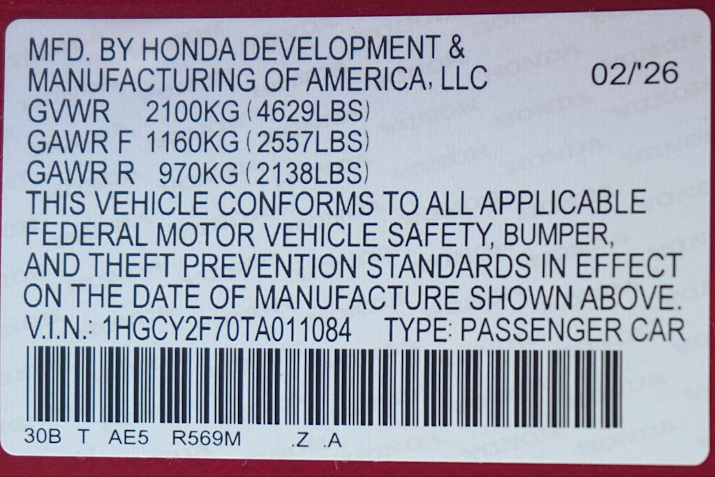 Thumbnail: 2026 Honda Accord - 19