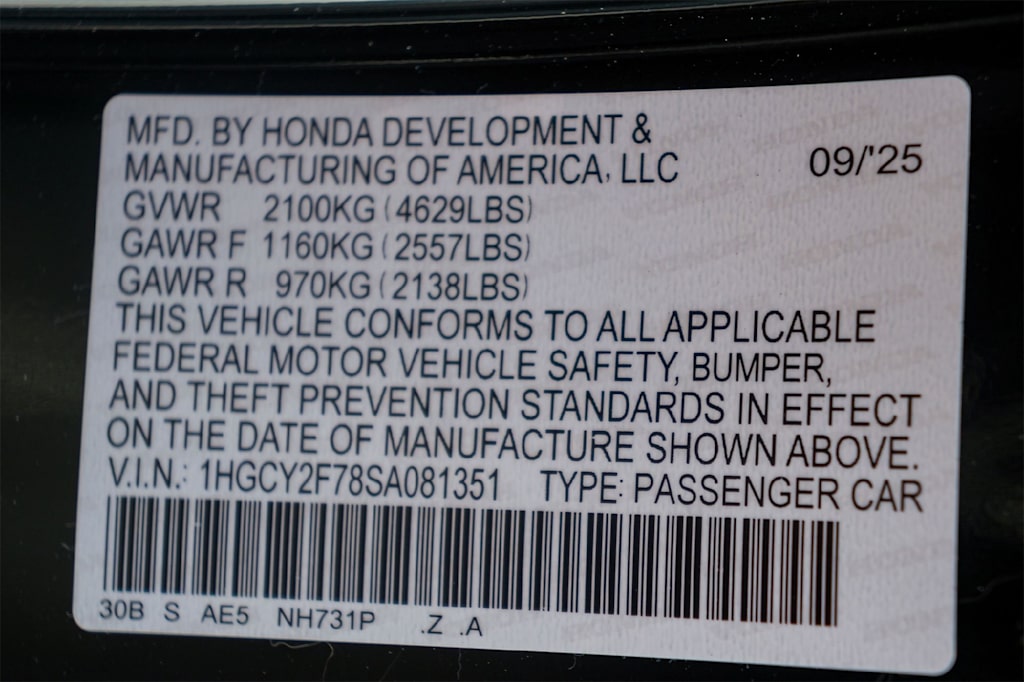 Thumbnail: 2025 Honda Accord - 20