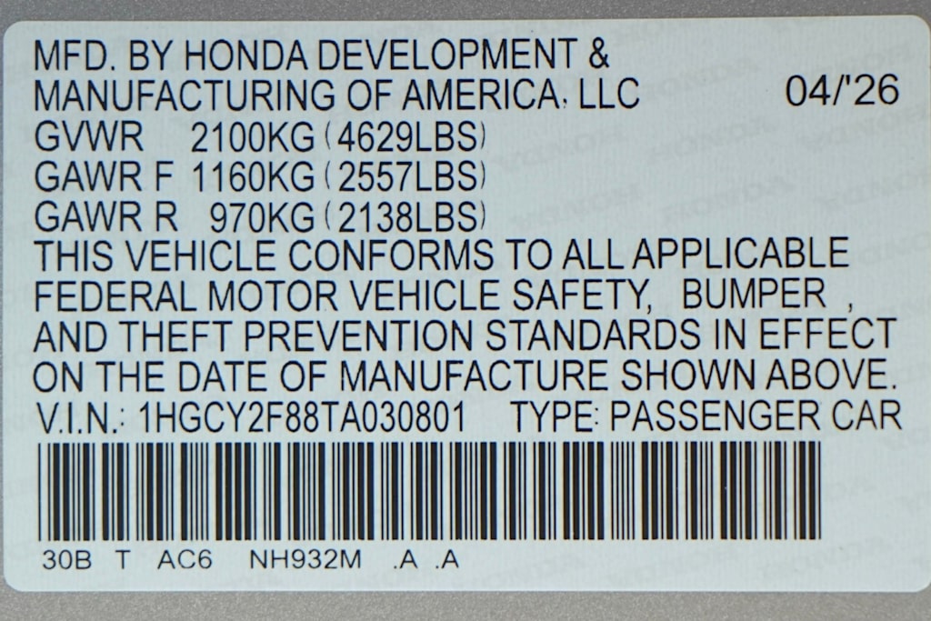 Thumbnail: 2026 Honda Accord - 20