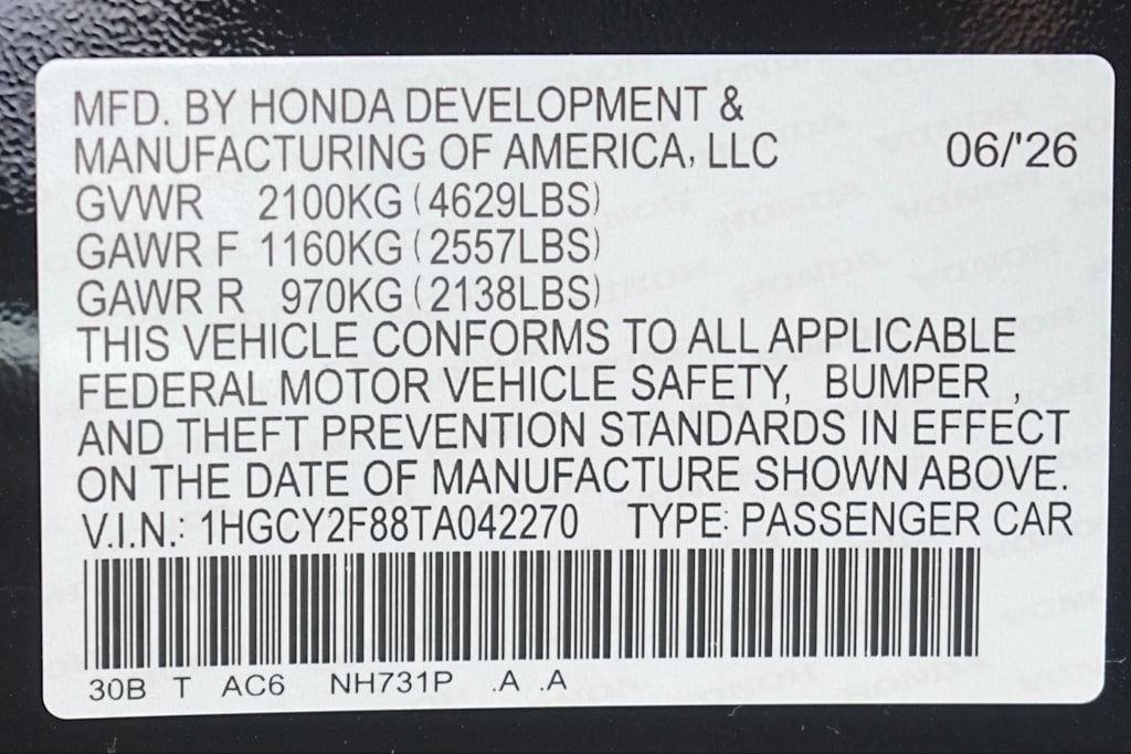 Thumbnail: 2026 Honda Accord - 19