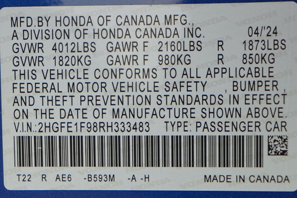 Thumbnail: 2024 Honda Civic - 30