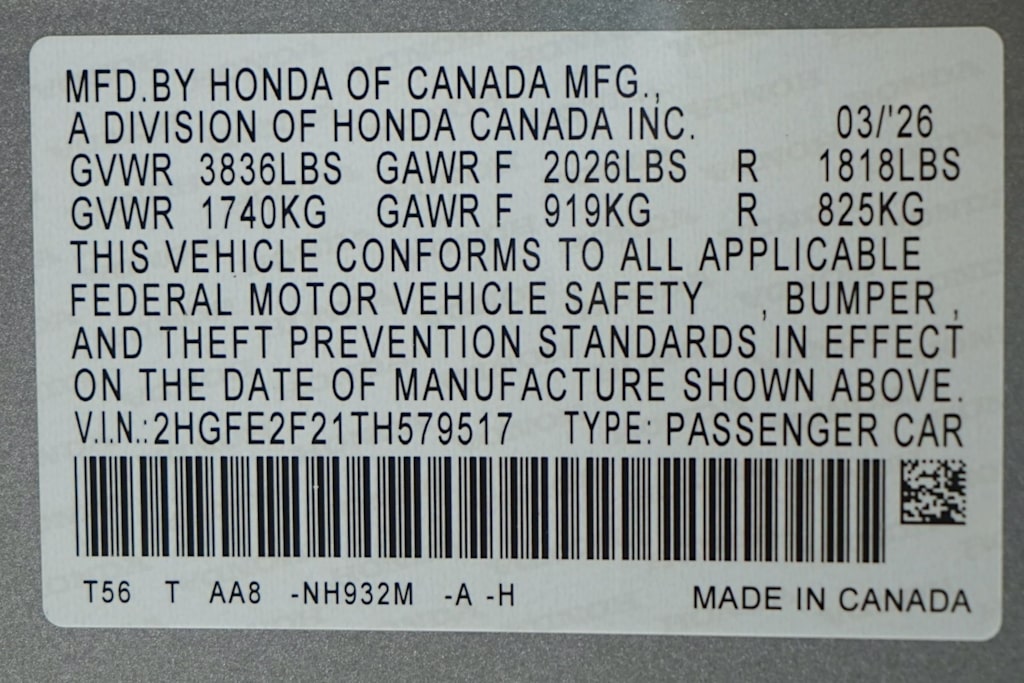 Thumbnail: 2026 Honda Civic - 30
