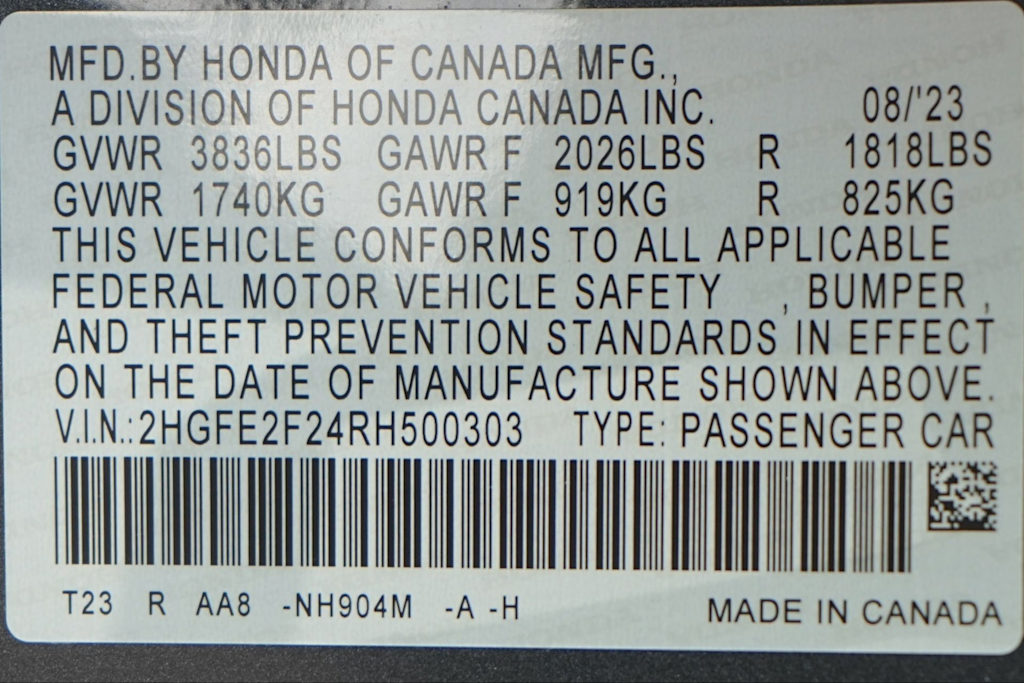 Thumbnail: 2024 Honda Civic - 30
