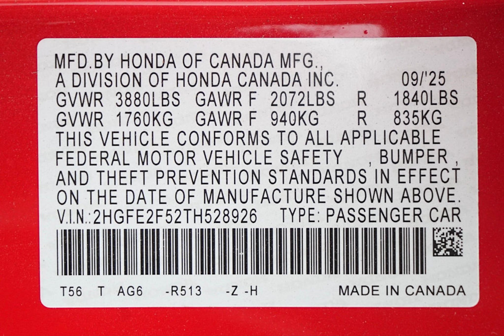 Thumbnail: 2026 Honda Civic - 19