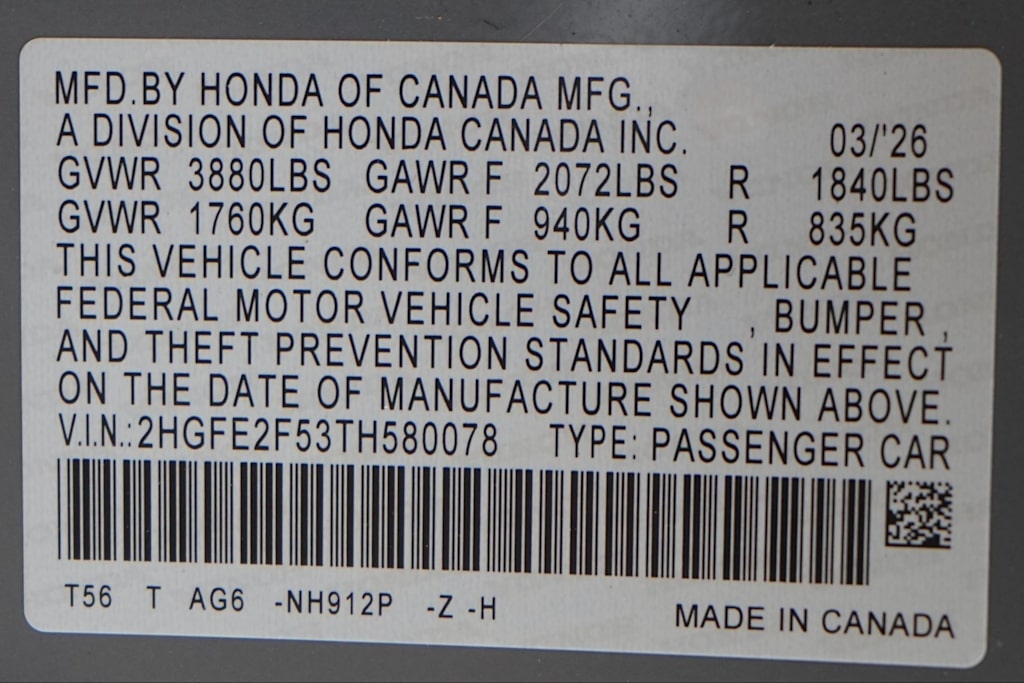 Thumbnail: 2026 Honda Civic - 30