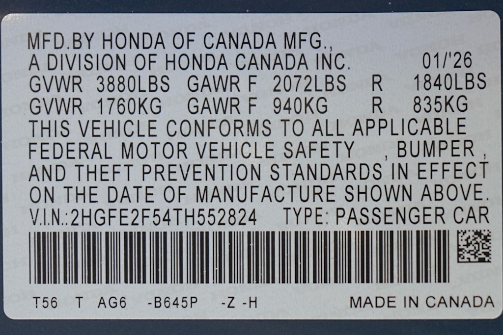 Thumbnail: 2026 Honda Civic - 20