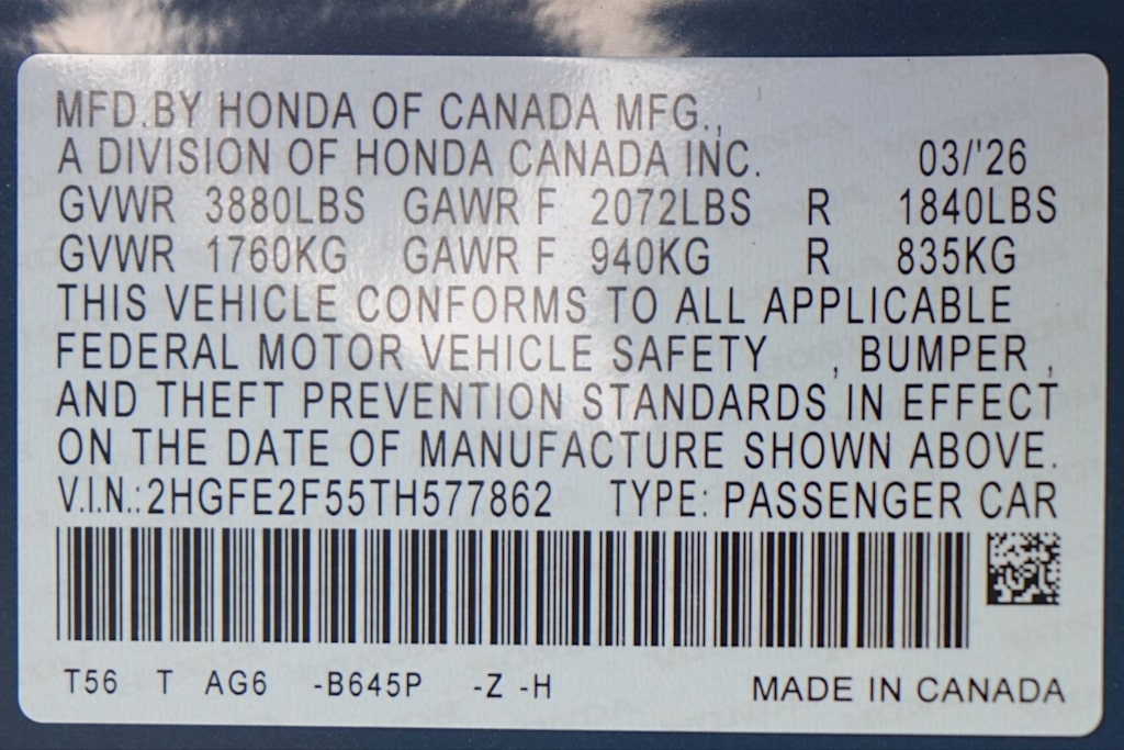 Thumbnail: 2026 Honda Civic - 20