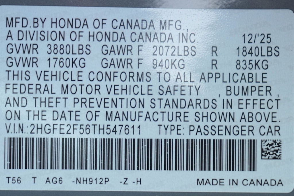 Thumbnail: 2026 Honda Civic - 20