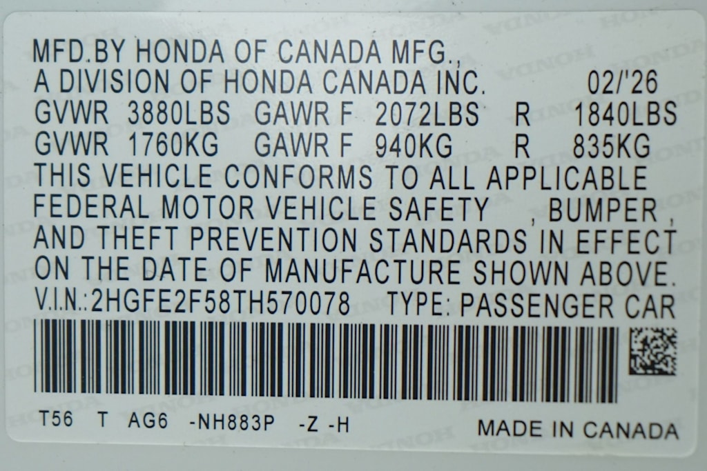 Thumbnail: 2026 Honda Civic - 20