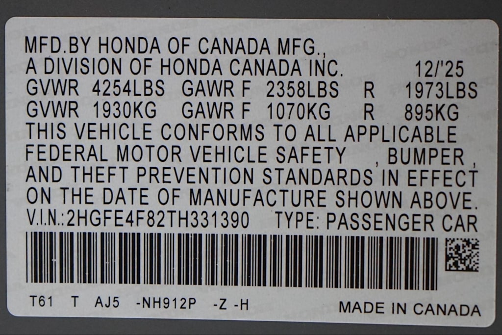 Thumbnail: 2026 Honda Civic - 20