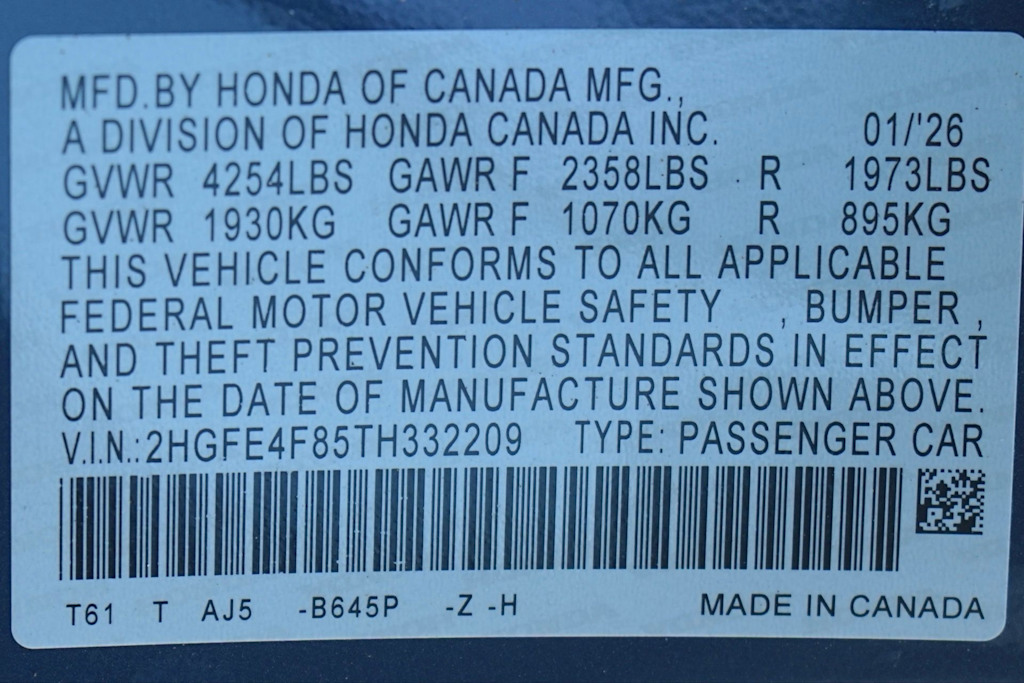 Thumbnail: 2026 Honda Civic - 20