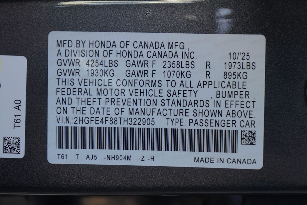 Thumbnail: 2026 Honda Civic - 20