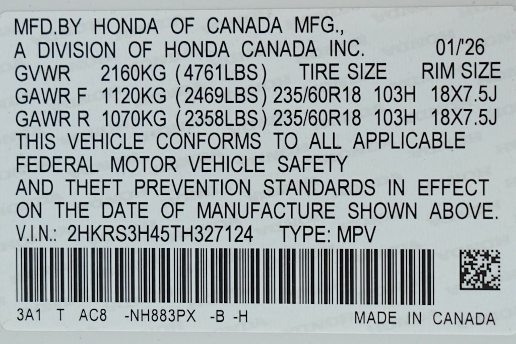 Thumbnail: 2026 Honda CR-V - 20