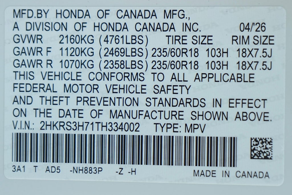 Thumbnail: 2026 Honda CR-V - 20