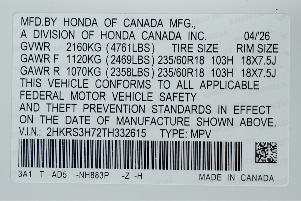 Thumbnail: 2026 Honda CR-V - 20